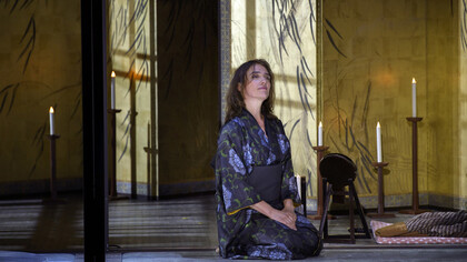 Scènes de l'opéra Madame Butterfly. Avec l'aimable autorisation du Festival d'Aix-en-Provence