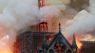 Notre Dame (París) en llamas