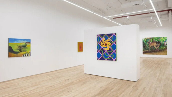 Various artists, Leitmotif, exhibition view. Courtesy of Sargent’s Daughters Gallery