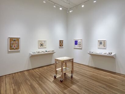 Karla Knight, Orbit, exhibition view. Courtesy of Andrew Edlin Gallery