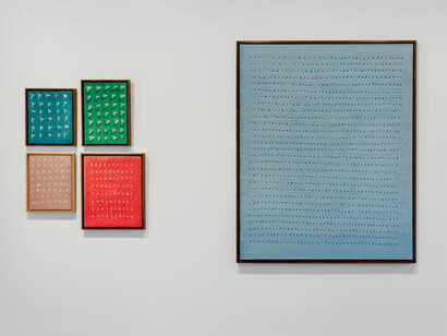Cho Yong-Ik, The irreducible I, exhibition view. Courtesy of Kiang Malingue