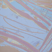 Dan Christensen, Congo blues, 1984. Courtesy of LewAllen Galleries