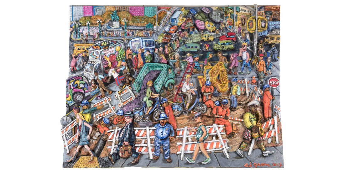 Red Grooms. Courtesy of Marlborough Gallery