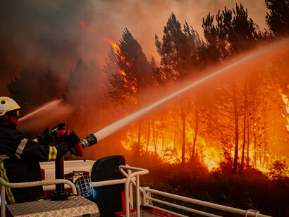 Las sucesivas olas de calor han provocado incendios forestales en toda Europa durante el verano de 2022
