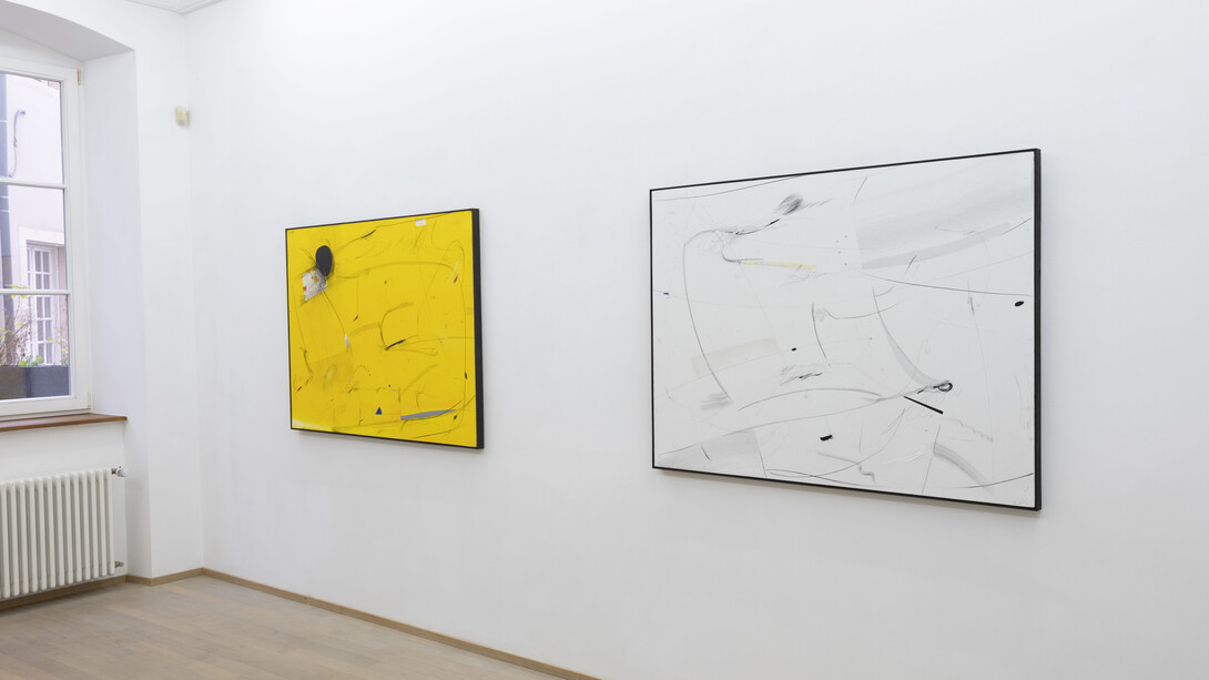 David Schmitz, Notations, ausstellungsansicht. Mit freundlicher genehmigung von Nosbaum Reding