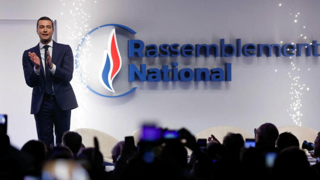 Jordan Bardella, président du Rassemblement National