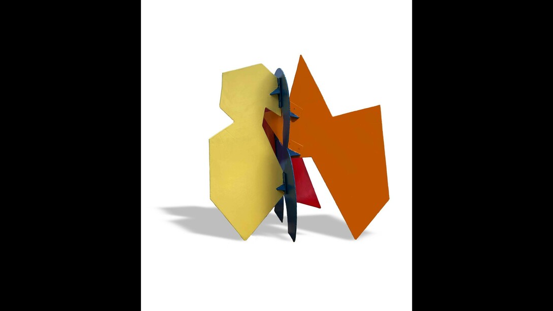 David Hayes, Butterfly, 2004, 57x51x48 inches. Courtesy of the Estate of David Hayes and Burgess Modern + Contemporary