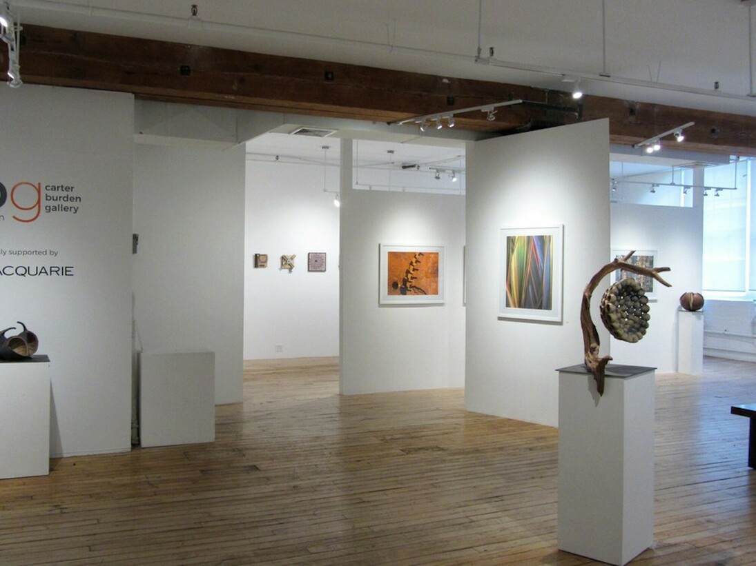 Sight Lines, Exhibition view. Courtesy of Carter Burden Gallery
