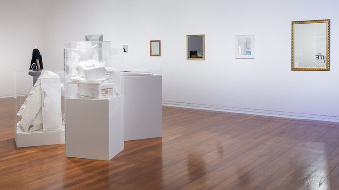 Nick Austin, What did people do all day? Exhibition view. Courtesy of Dunedin Public Art Gallery