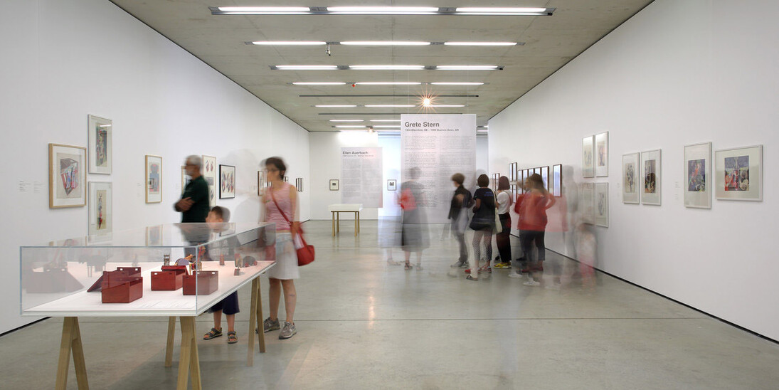 Up/Rooted, Exhibition view. Courtesy of Museum der Moderne