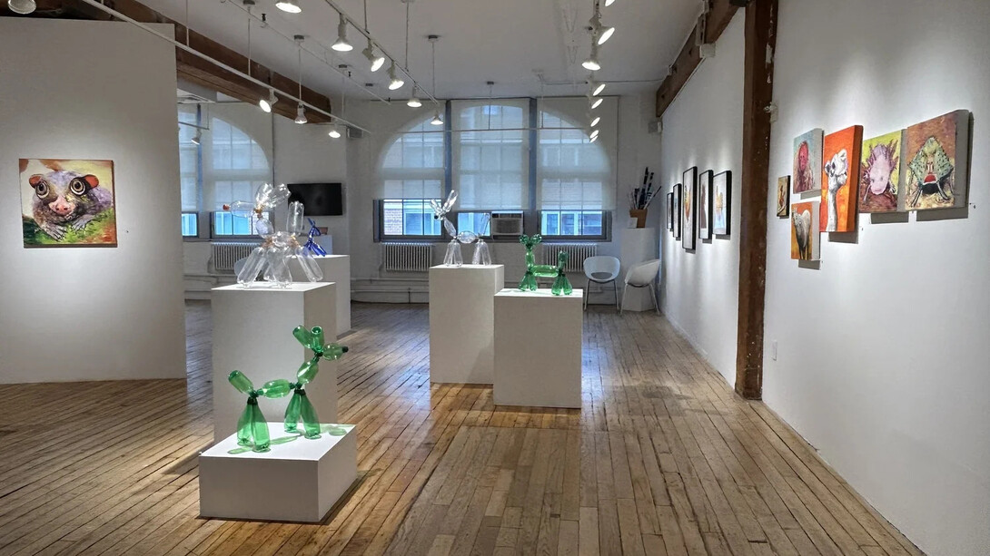 Various artists, Animal house, exhibition view. Courtesy of Carter Burden Gallery