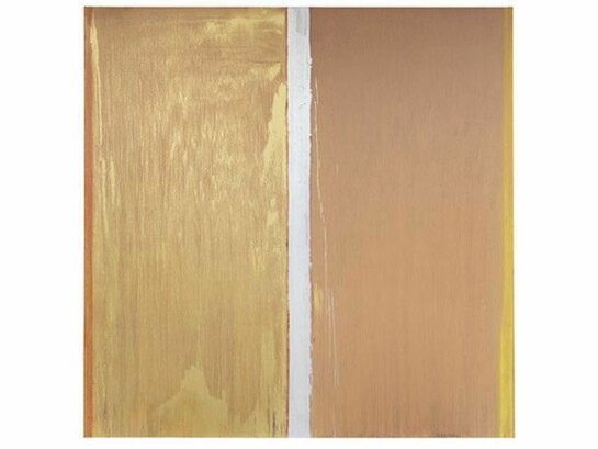 Pat Steir, Colors Without Names, 2013, Oil on canvas, 11 x 11 feet, 132 x 132 inches, 335.3 x 335.3 centimeters