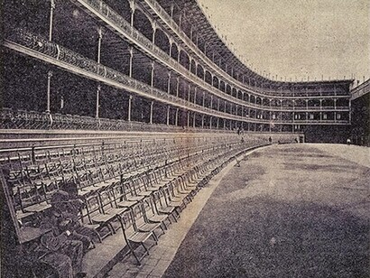 Postal de principios de siglo del Beti Jai