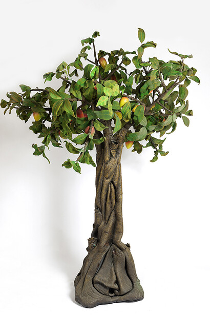 Piero Gilardi, Mango, 1992, poliuretano espanso, cm. 300x300, courtesy Bonioni Arte, Reggio Emilia
Arcangelo Sassolino, I.U.B.P, 2014, cm. 103x101x102, courtesy Lara e Rino Costa, Valenza