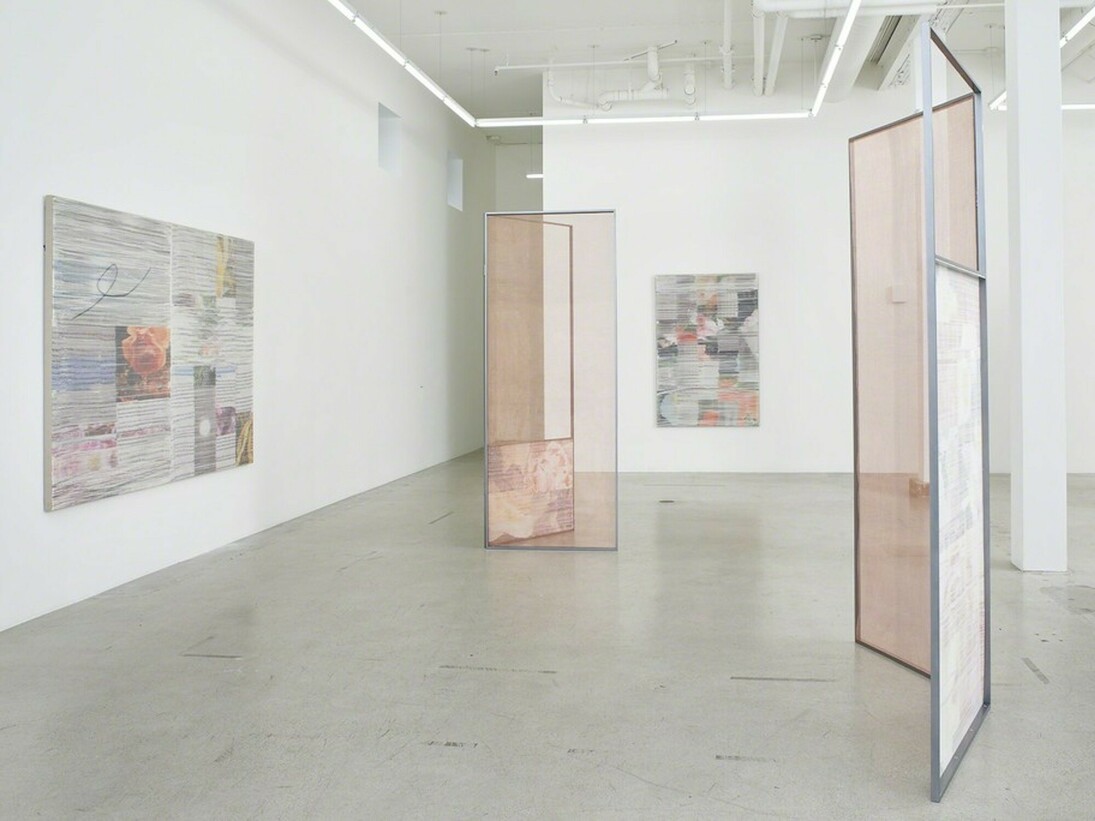 Evergreen, Searchlight, Rosebud, Exhibition view. Courtesy of Jessica Silverman Gallery