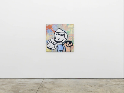 Donald Baechler, Exhibition view. Courtesy of Cheim & Read 