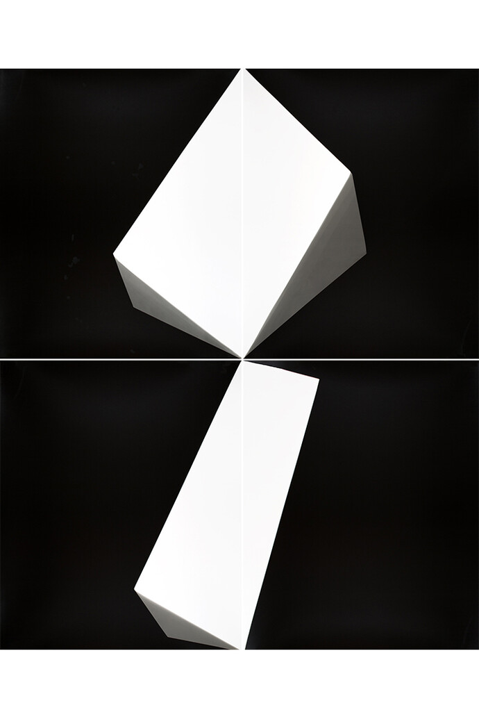Alison Rossiter, From the series Fours, Haloid Military, expired October 1957, processed 2014, Four Gelatin Silver Prints, Unique © Alison Rossiter, Courtesy Yossi Milo Gallery, New York