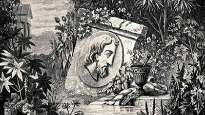 Medaillon de Dioscoride. Iconographie grecque de Visconti.