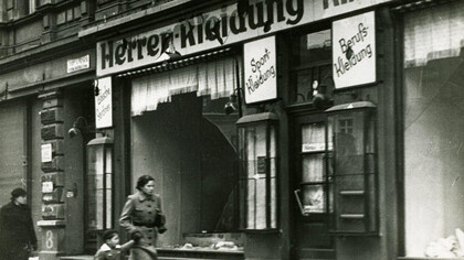 Cristales rotos en la Alemania nazi