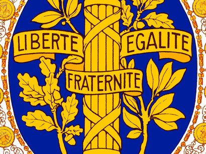 Il fascio littorio nel simbolo della Francia