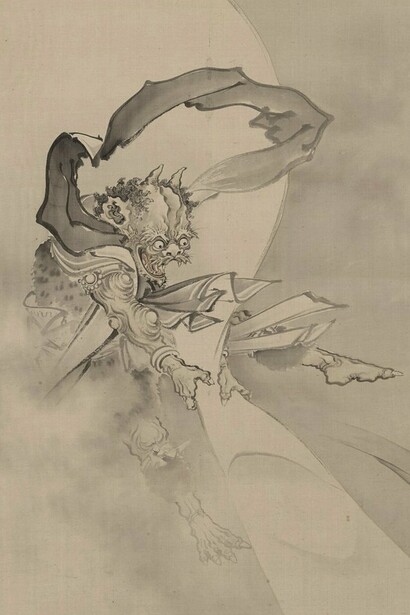 "Shinwa-zu", siglo XIX, Kobayashi Eitaku