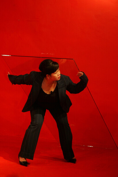 Melati Suryodarmo _ I Love You (2007). Photo courtesy of the artist
