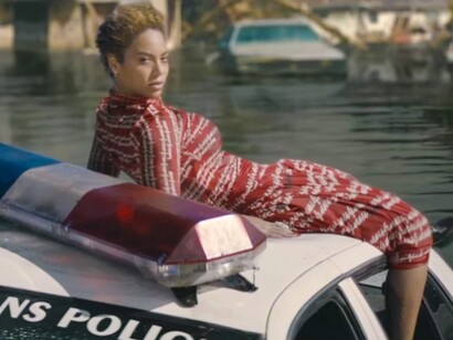 Imagen de Beyoncé en su videoclip "Formation"