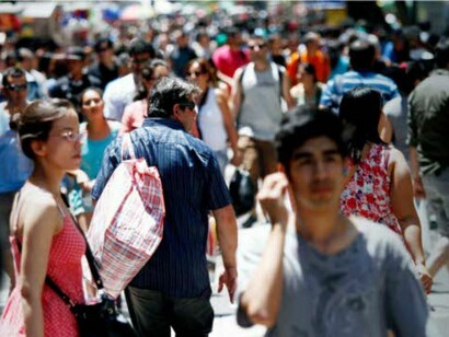 La clase media en las calles de la ciudad