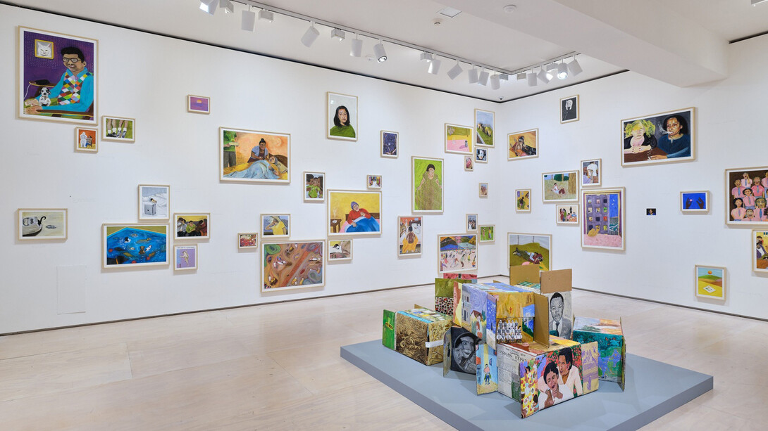 Sohrab Hura, Mother, exhxibition view. Courtesy of MoMA PS1