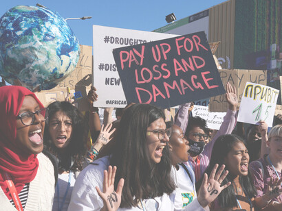 Activistas reclaman financiación para pagar los daños y las pérdidas en los países del sur global causados por el cambio climático