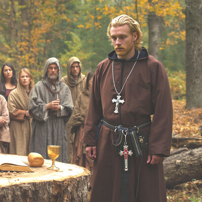 Bonifatius war ein Mönch und Missionar, der heidnische Völker in Germanien zum christlich-römischen Glauben bekehrte