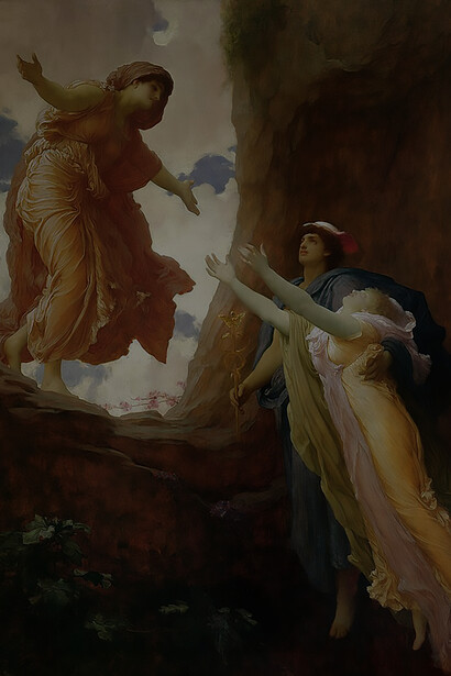 The Return of Persephone, Frederic Leighton, 1830–1896 
