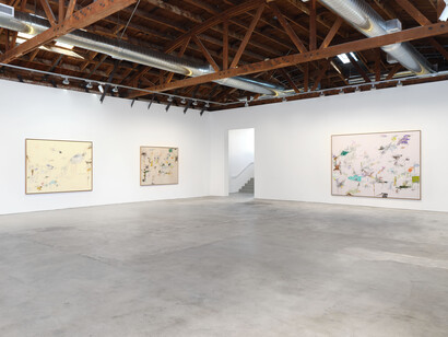 Kikuo Saito, Color plays, exhibition view. Courtesy of James Fuentes Gallery