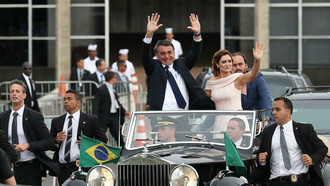 Jair Bolsonaro, el día de su investidura