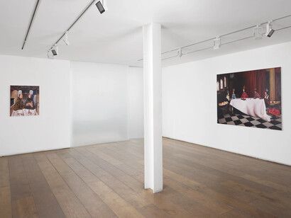 Teodora Axente, From horizon of the matter, rises the vertical of the soul, exhibition view. Courtesy of gallery rosenfeld