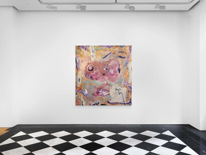 Manuel Mathieu, Bury your masters, exhibition view. Courtesy of Pilar Corrias Gallery