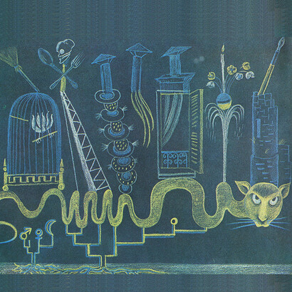 Cadavre exquis, A Breton, T. Tzara, V. Hugo (1930)