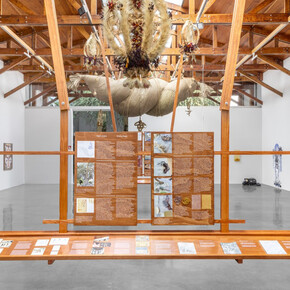 Haegue Yang, Abstracciones arcanas, vista de exhibición. Cortesía de kurimanzutto