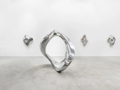 Rizza, Gesto paramétrico, vista da exposição. Cortesia da Zipper Galeria