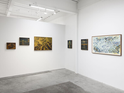 Martin Machado, Fine dine the demons, exhibition view. Courtesy of Eleanor Harwood Gallery