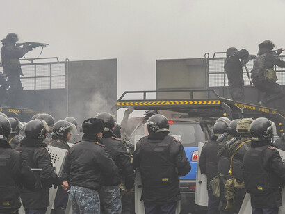 Kazakhstan conflict: the momentum of initially peaceful protests was exploited by fighters from terrorist organizations abroad  for their own purposes, precipitating a military response