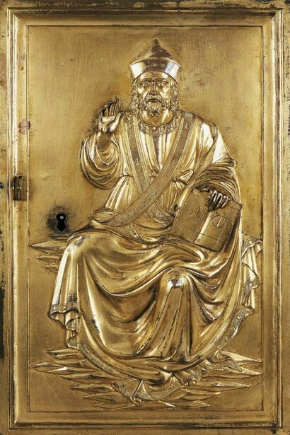 Lorenzo Ghiberti, Cristo re benedicente