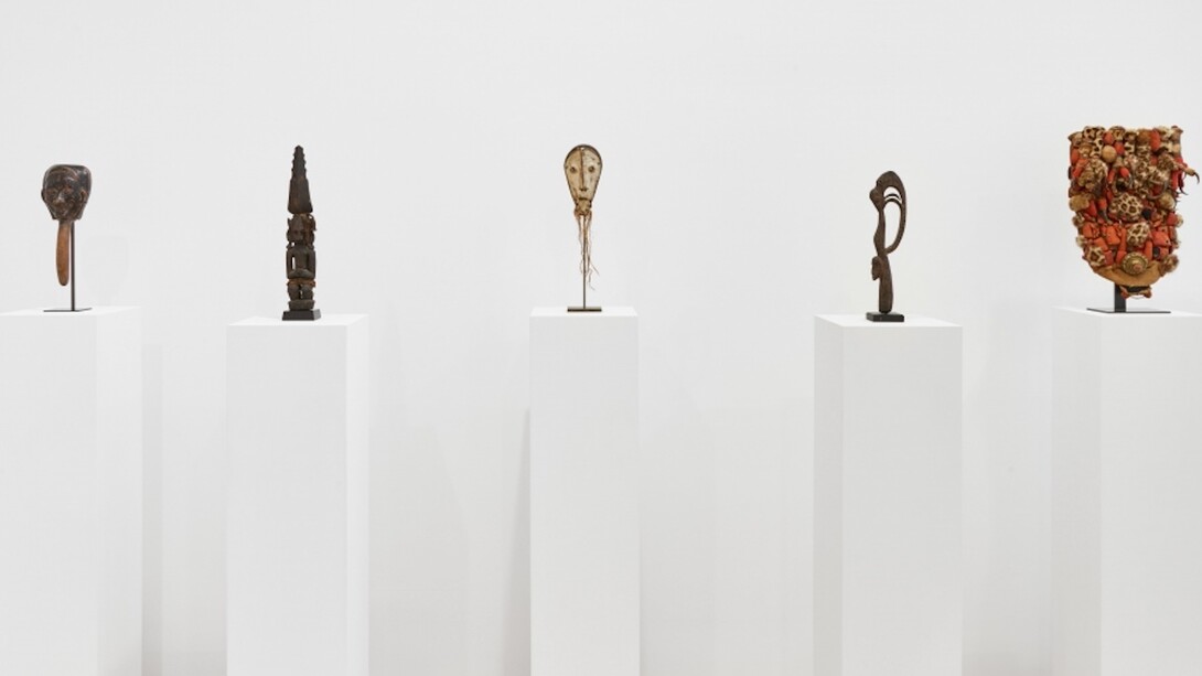 Spirits and Ancestors, Exhibition view. Courtesy of Galerie Max Hetzler