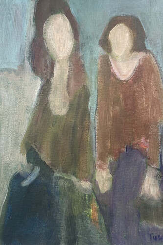 Tula Kandil, Two sisters, 2025. Courtesy of Tula Kandil