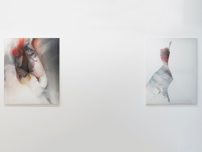 Natascha Schmitten, Lamina, exhibition view. Courtesy of Galerie Christian Lethert