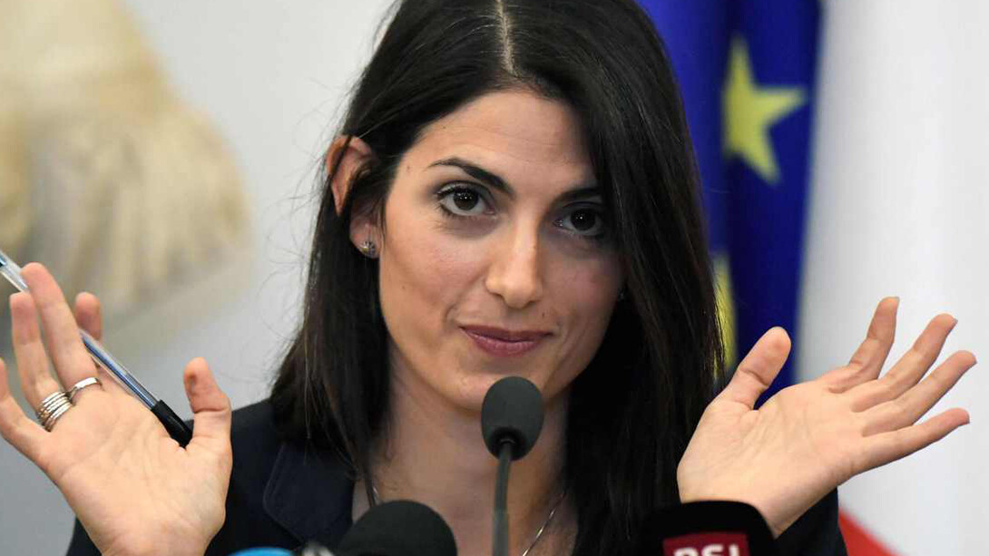 La sindaca di Roma, Virginia Raggi