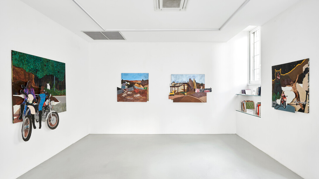 Katharien De Villiers. Echo Me / Here I am / Ecco Mi, installation view. Courtesy of Osart Gallery