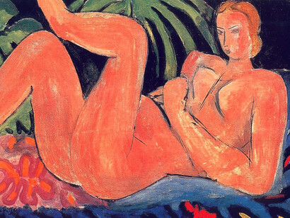 Henri Matisse, Desnudo con un talón sobre la rodilla