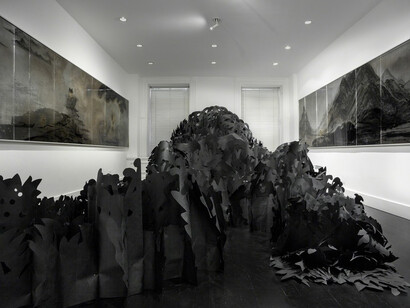 Jennifer Wen Ma, Exhibition view. Courtesy of Sandra Gering Inc