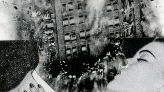 "Falling is like this", collage, Sam Heydt, 2020